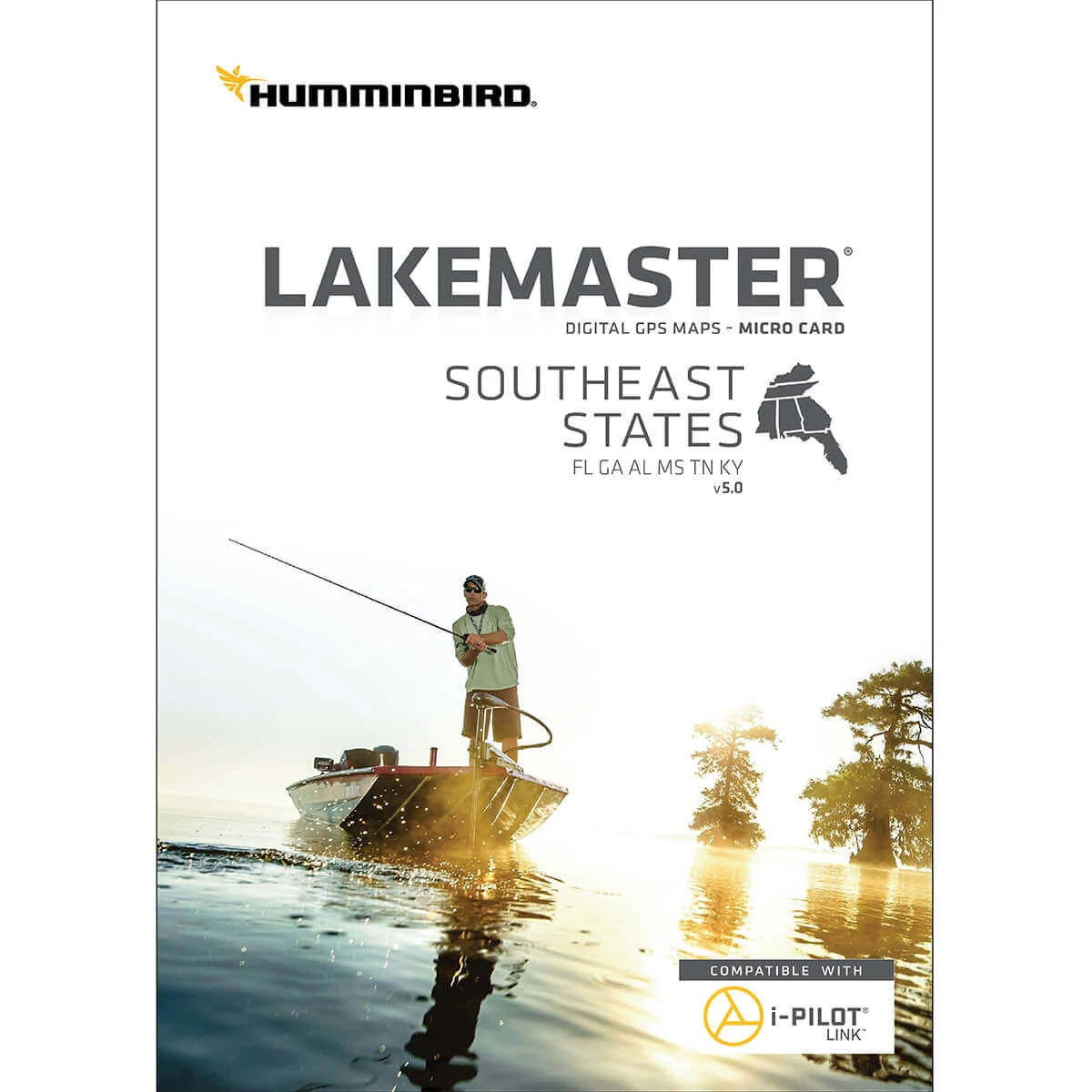 6000099 for sale online Humminbird LakeMaster Midsouth States V5 MicroSD 