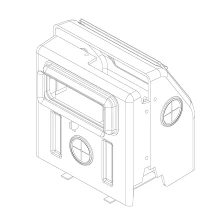 ICE HELIX Battery Cover - back right view