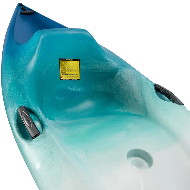 Molded-in seat on Old Town Breeze