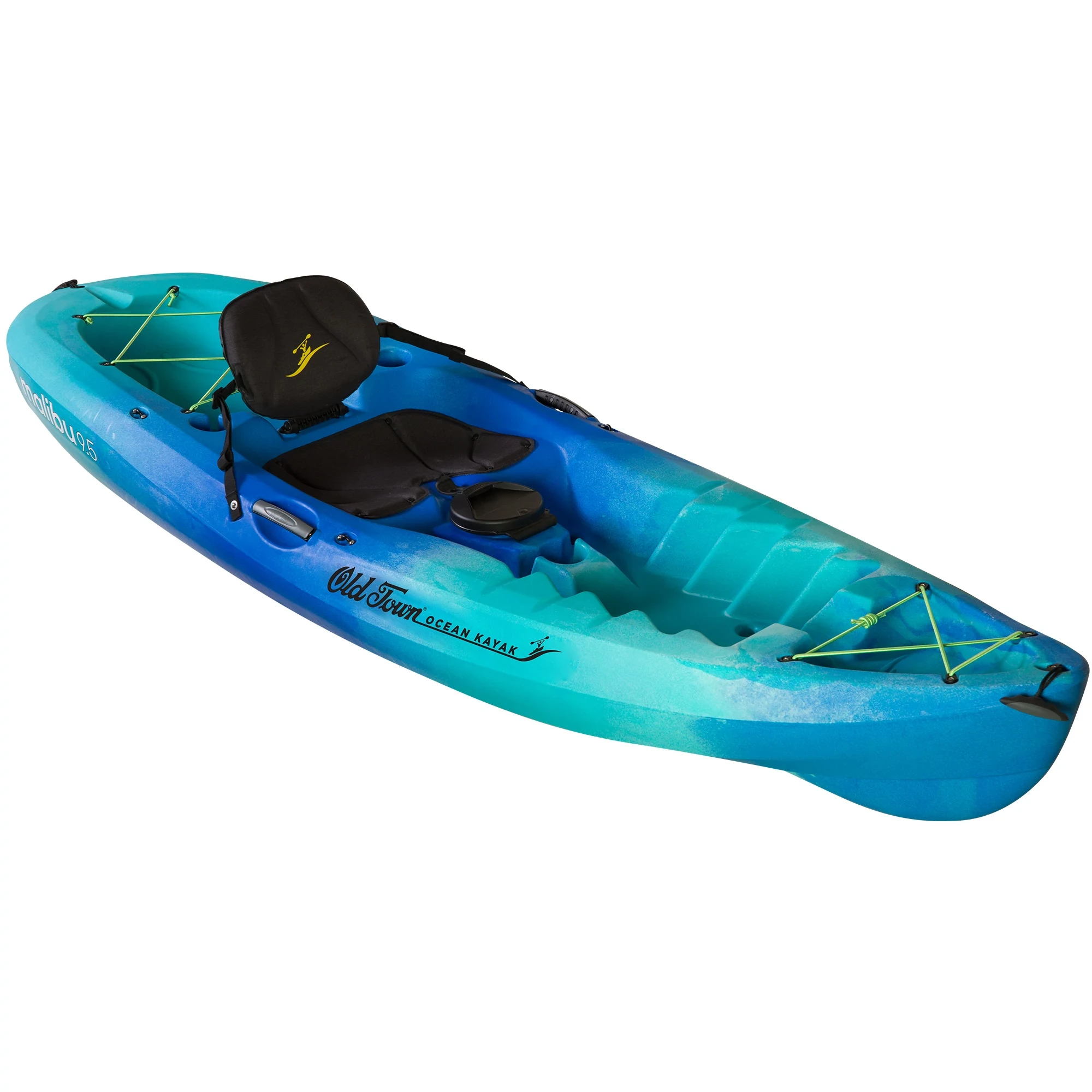 Ocean Kayak Malibu 9.5 - Seaglass - Angled View