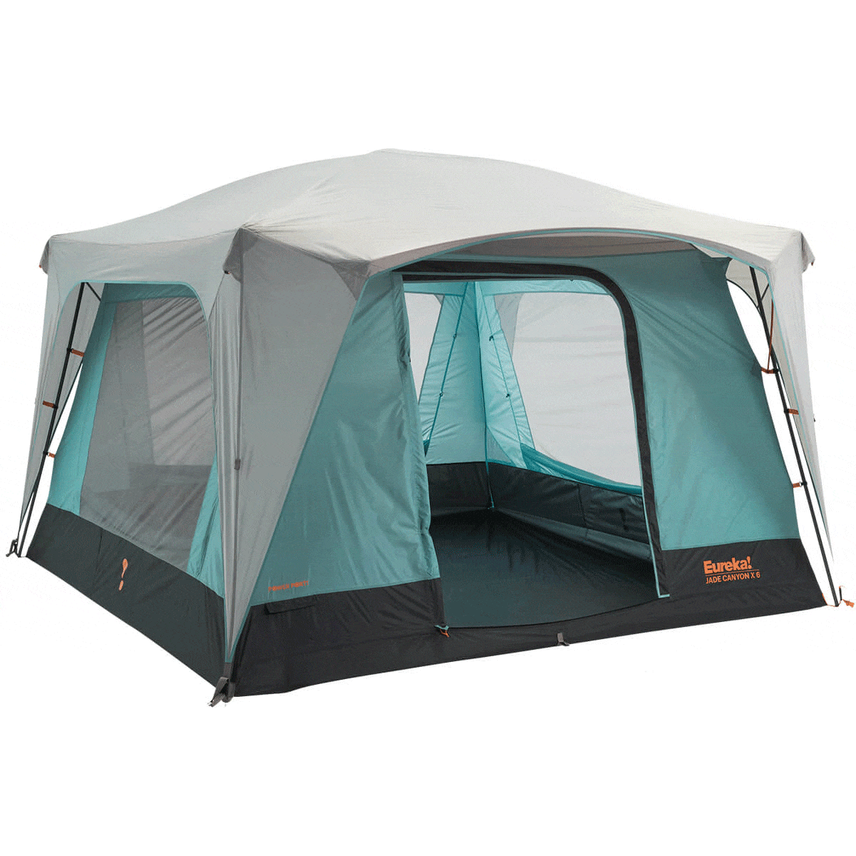 Jade Canyon X6 tent with fly on