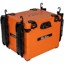 Old Town YakAttack BlackPak Pro Kayak Fishing Crate 13" x 16" - Ember