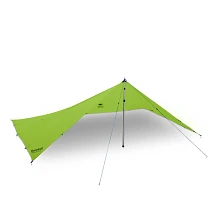 Trail Fly 14 pitch configuration option for shelter. Pole sold separately.