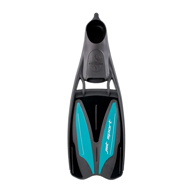 Jet Sport Fin, Full Foot, Turquoise