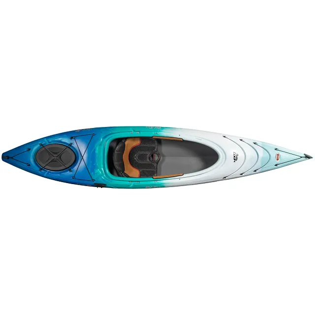 Top down view of the Old Town Loon 126 Horizon recreational kayak