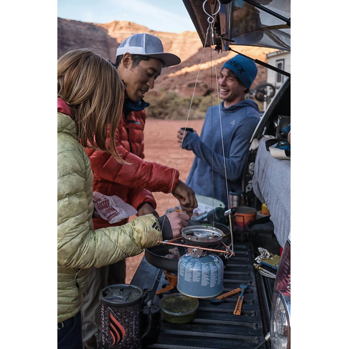 Tailgating with the Jetboil Hanging Kit