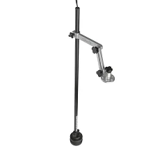 MEGA 360 Universal transducer on adjustable bracket with removable mounting base