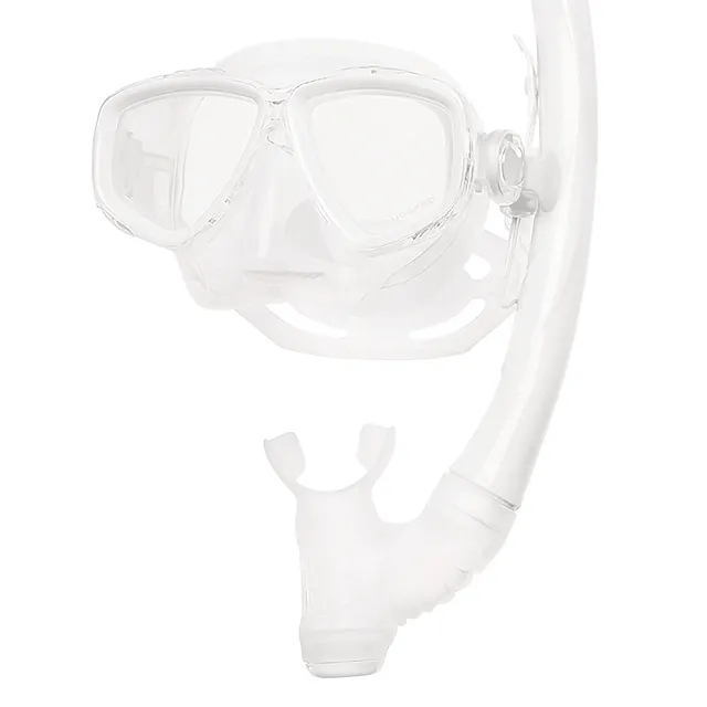 Ecco Mask w/Snorkel, White