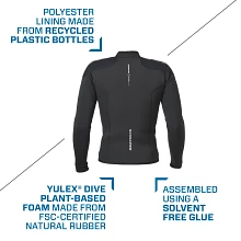 Everflex YULEX® Dive Long Sleeve Top, Men, 3mm