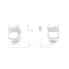 Modular Fin System Lock Plate Set, White