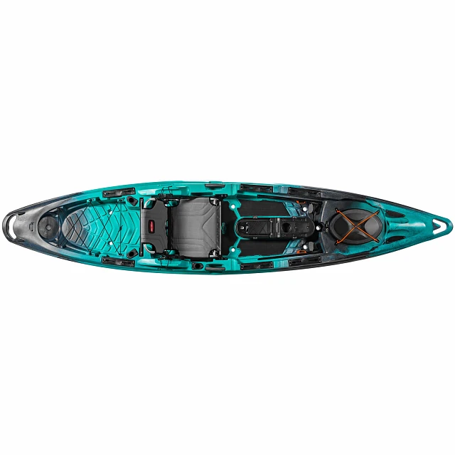 Top view of Old Town Sportsman BigWater 132 - Photic Camo