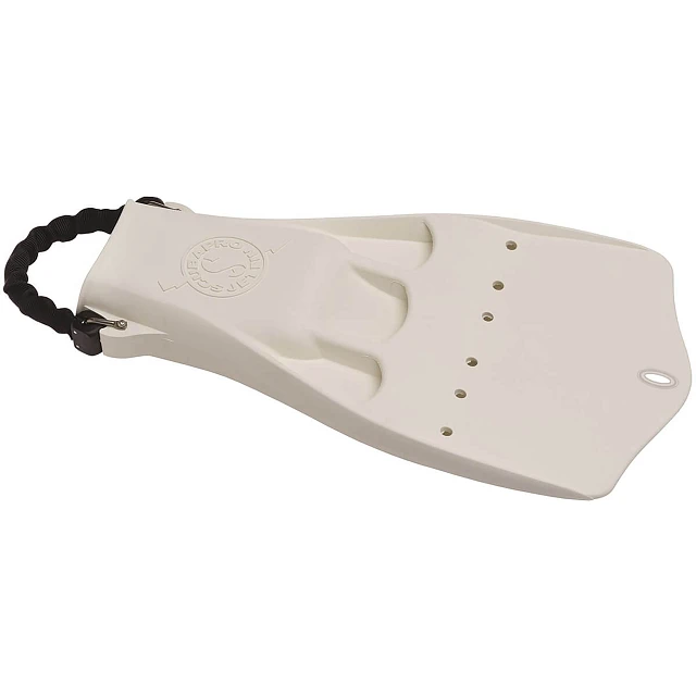 Jet Fin w/ Spring Heel Strap, White