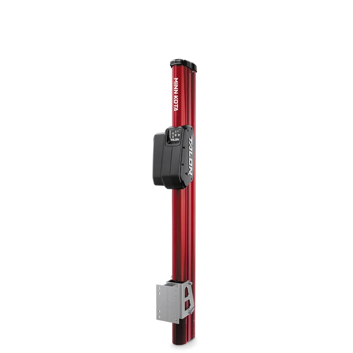 12-foot red Talon shallow water anchor with black control box
