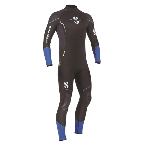 Sport Steamer, Men, 3mm, Black/Blue, 3XL - SCUBAPRO Sport Steamer, Men, 3mm, Black/Blue, 3XL - SCUBAPRO