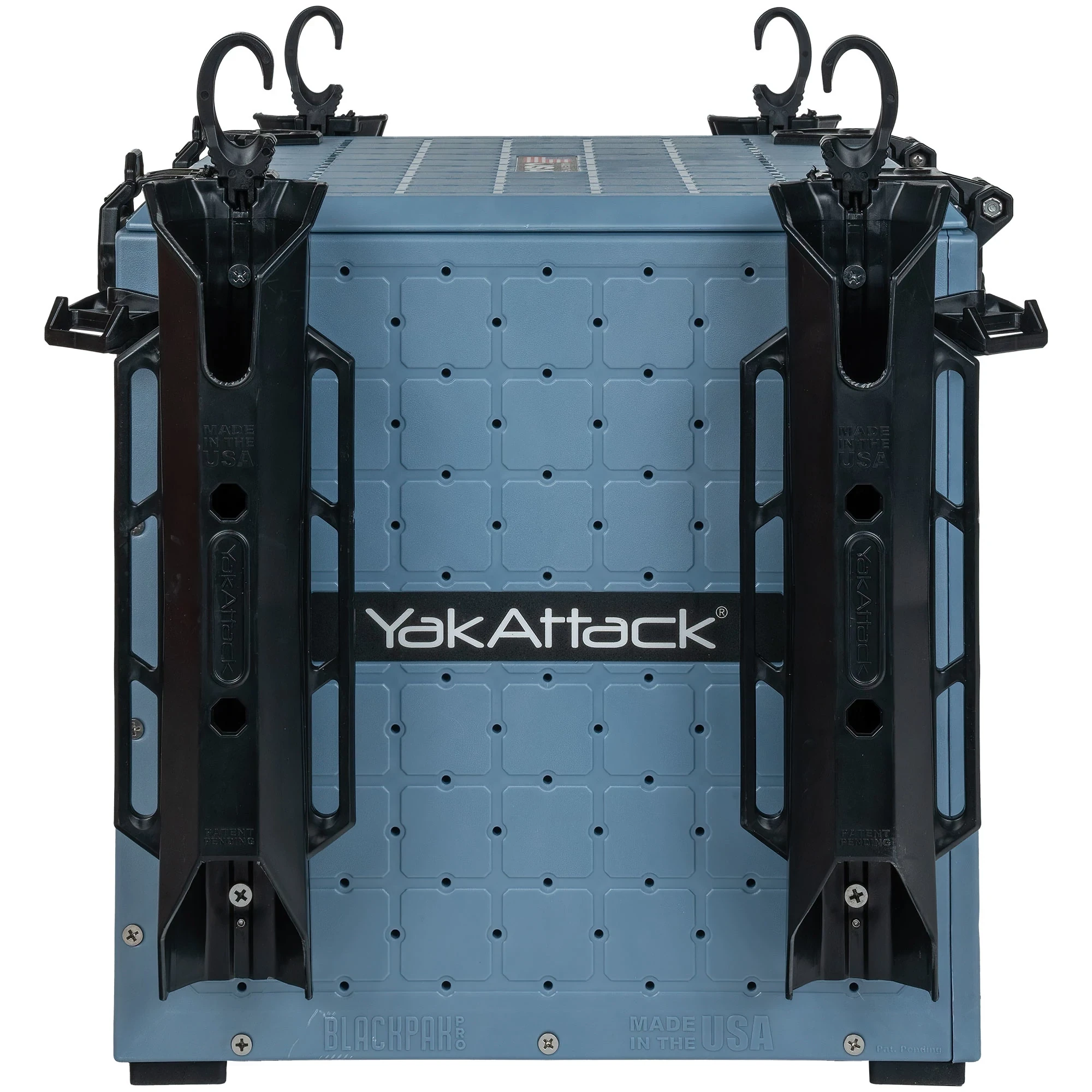 Old Town YakAttack BlackPak Pro Kayak Fishing Crate 13" x 16" - Steel Blue