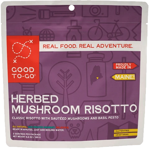 Good To-Go Herbed Mushroom Risotto