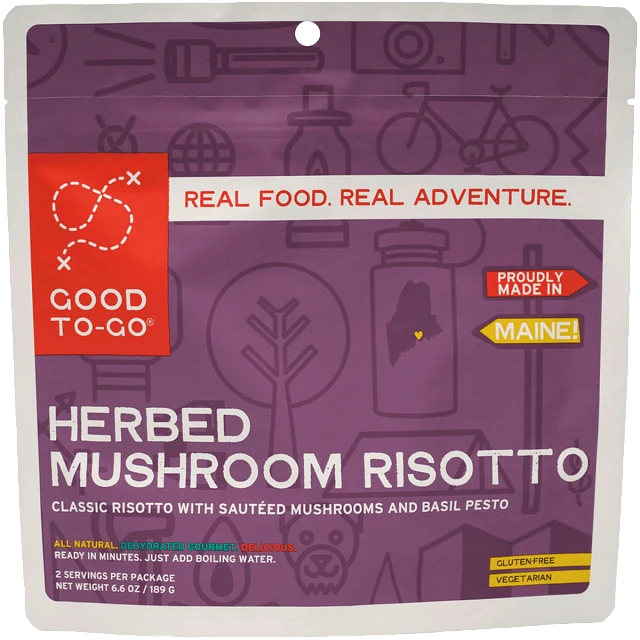 Good To-Go Herbed Mushroom Risotto