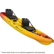 Ocean Kayak Malibu Two XL - Sunrise - Angled View with frame seat upgrade