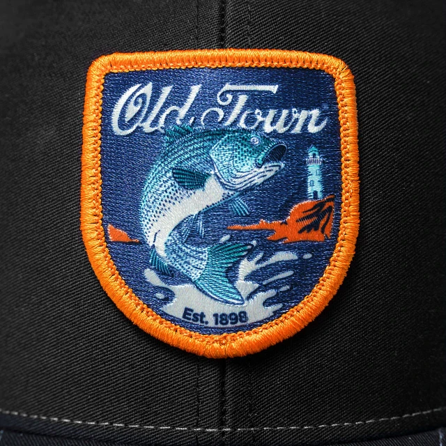 Old Town Fish Emblem Hats - Old Town