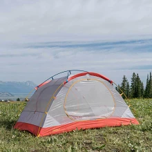 X-Loft tent set up in a field