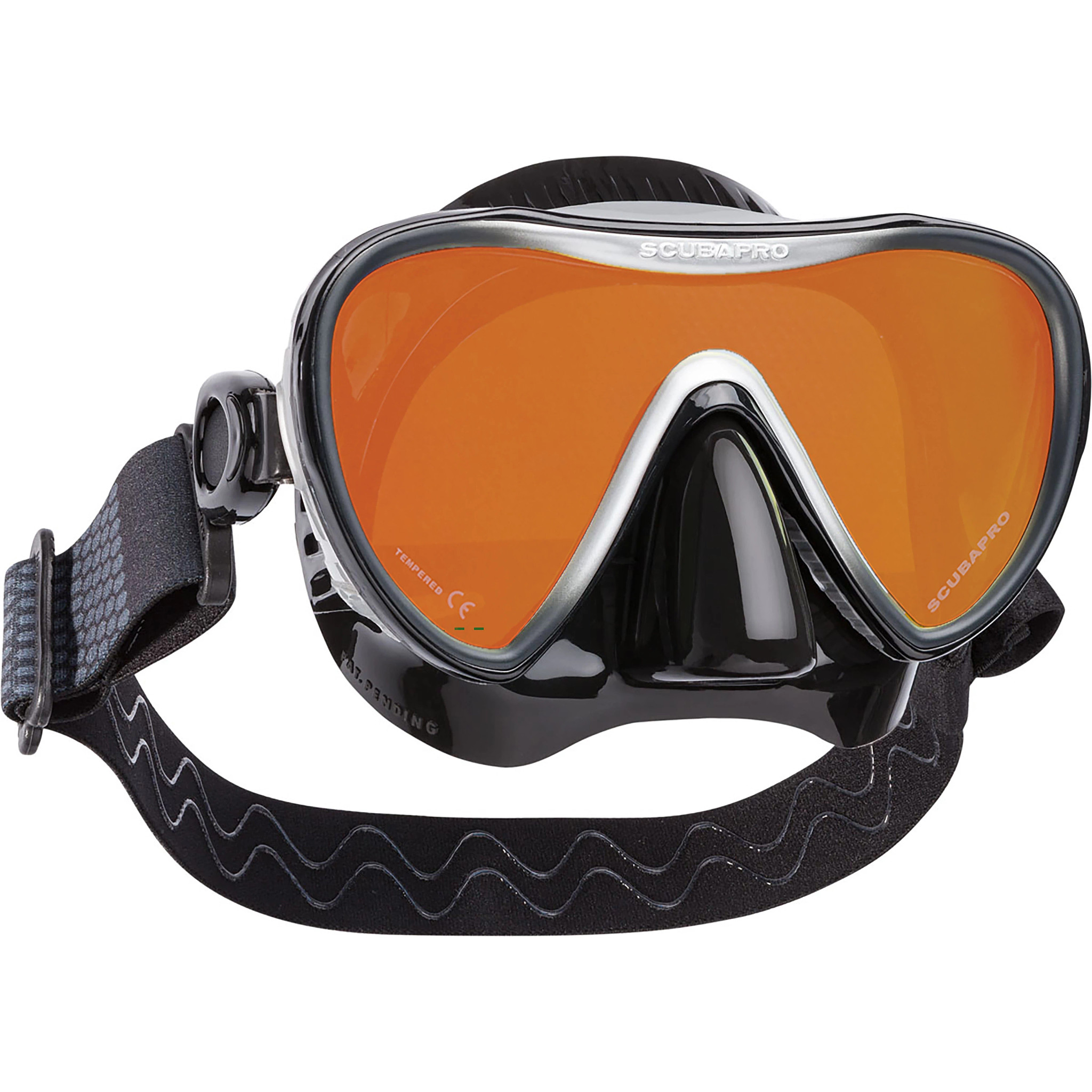 Synergy 2 Trufit Dive Mask, Black/Silver/Mirrored - SCUBAPRO