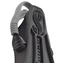GO Travel Fin, Black w/Grey Strap, 2XL