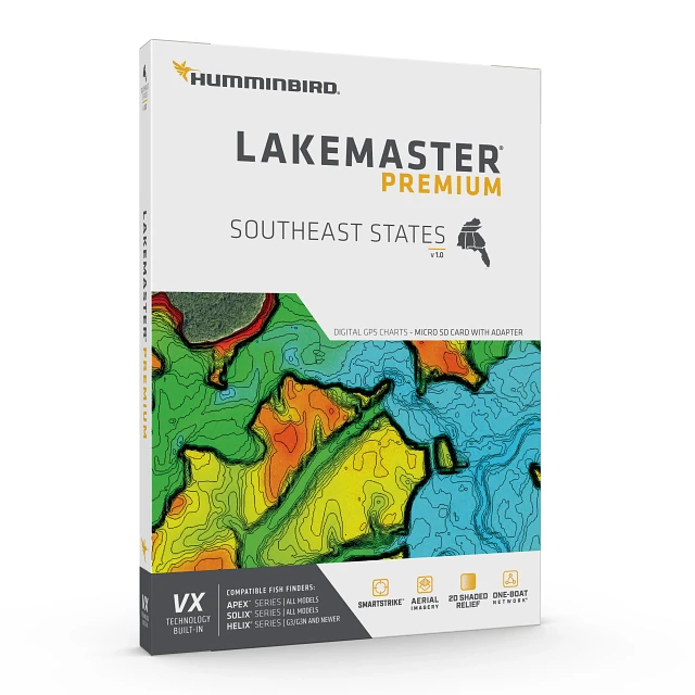 Humminbird 602008-1 LakeMaster VX Premium - Southeast
