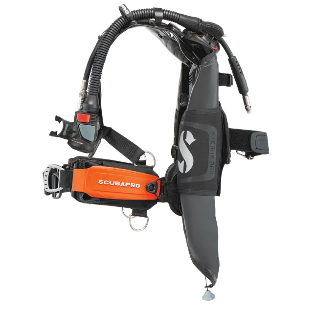 Hydros Pro 2 BCD, W/AIR 2, Black/Orange