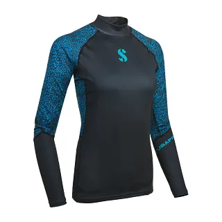 UPF 50 T-Flex Rash Guard, Long Sleeve, Women, Jelly