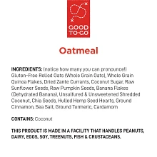 Good To-Go Oatmeal Ingredients