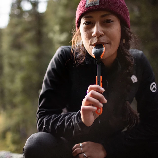 Holding Jetboil TrailSpoon