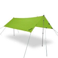 Trail Fly 14 pitch configuration option for shade. Poles sold separately.