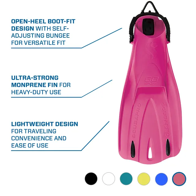 GO Sport Fin, Pink - Product Infographic