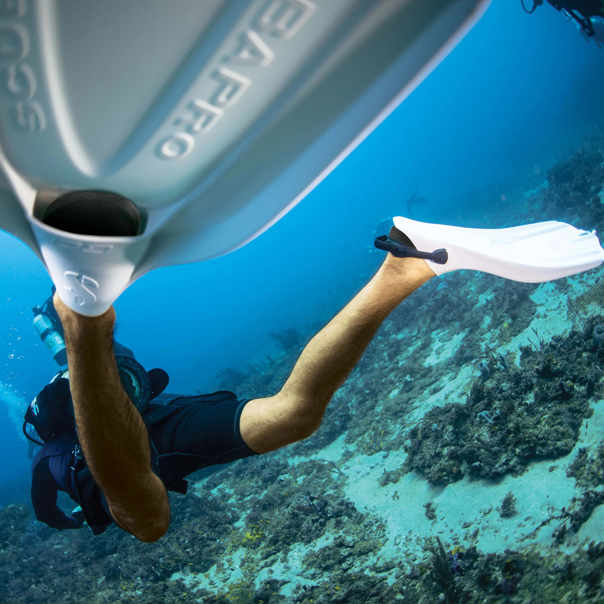 GO Flex Heel Black Snorkel Dive Scuba Swim Flippers X-L 24" OVRLL Details about   SCUBA PRO 