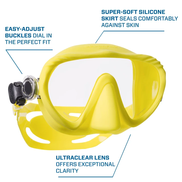 Ghost Dive Mask, Yellow
