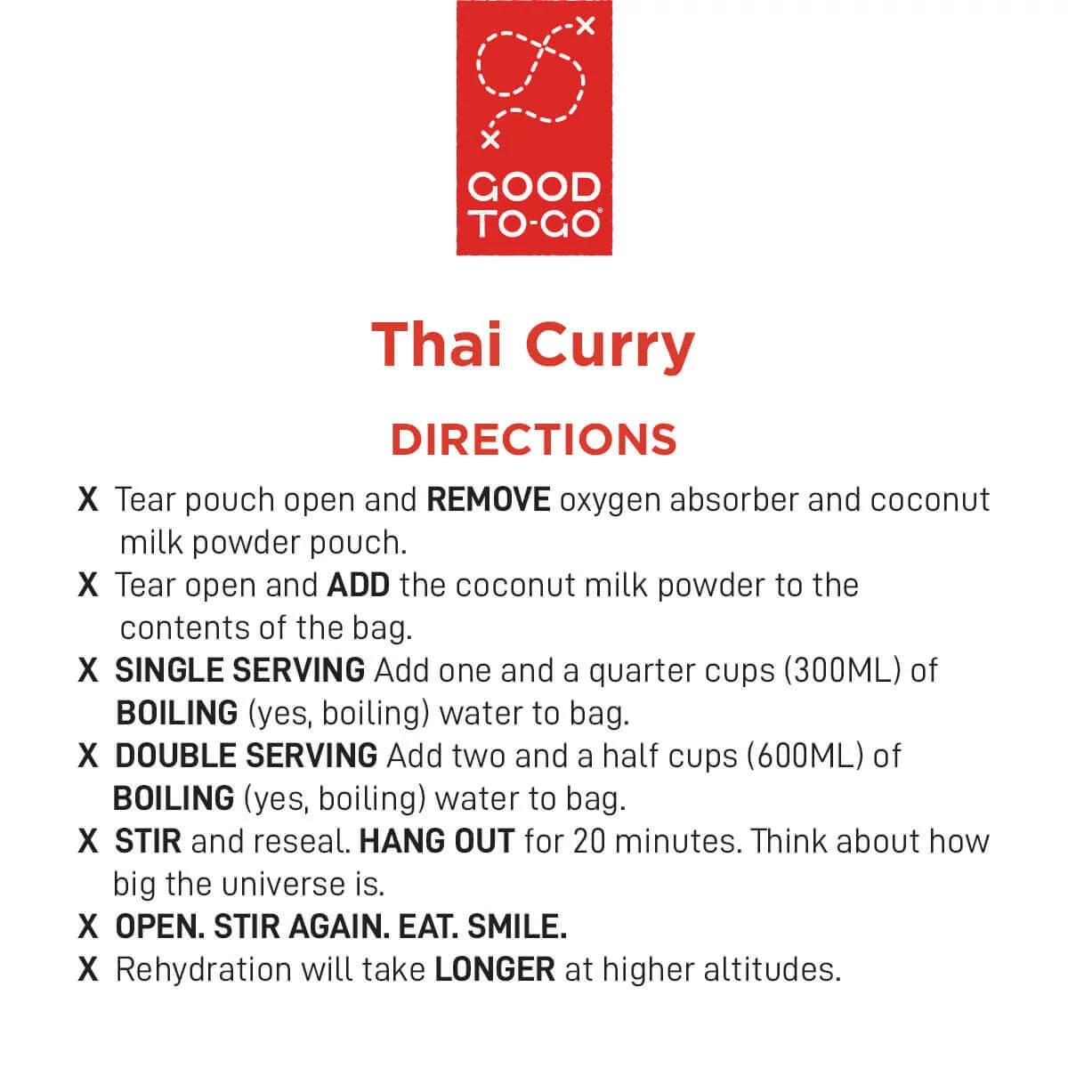 Good To-Go Thai Curry Directions