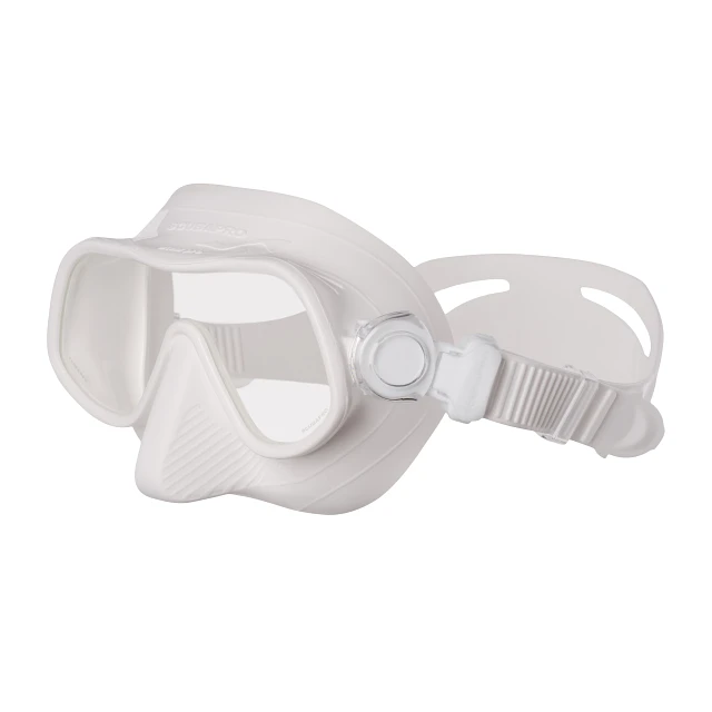 Steel Pro Dive Mask, White