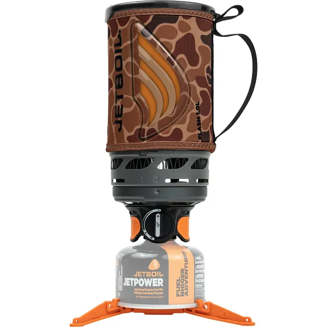 Fully Assembled Jetboil Flash 1.0L Fast Boil System in the color Duck Camo