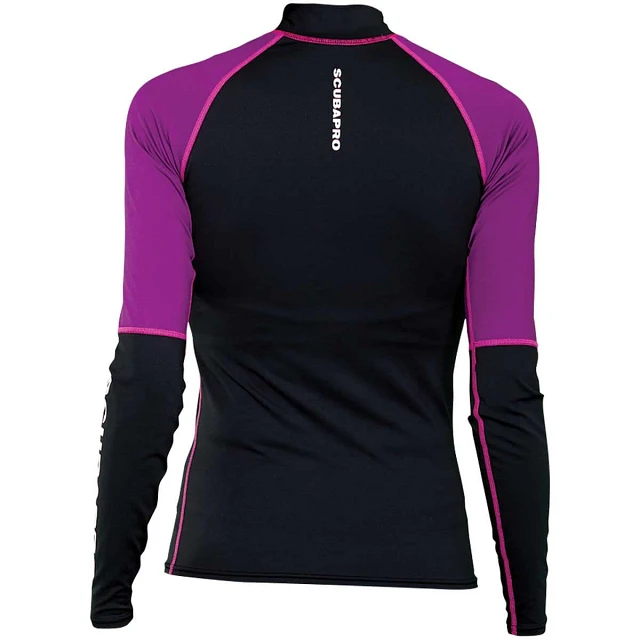 【PLANETSURF】 Women's loose fit rash guard UWT042BPS UPF 50 Long Sleeve Rash Guard, Women, Jewel, XS - SCUBAPRO