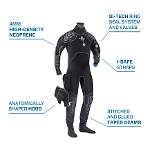 60.853.XX0, Everdry 4 Drysuit, 4mm, Men