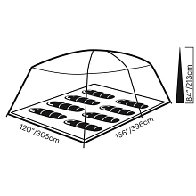 Copper Canyon LX 8 tent spec diagram