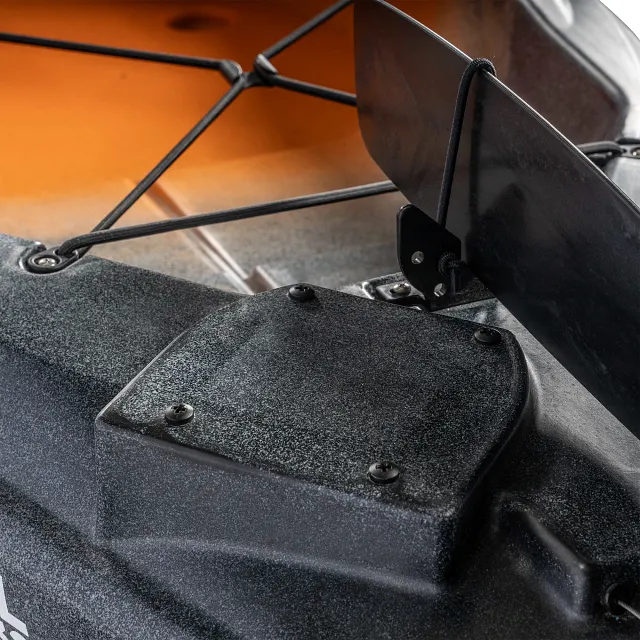 Stern mount on Old Town Sportsman BigWater PDL 132