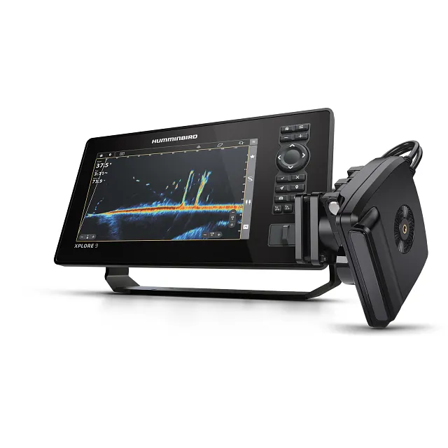 XPLORE 9 Fish Finder & MEGA Live 2 - Front View