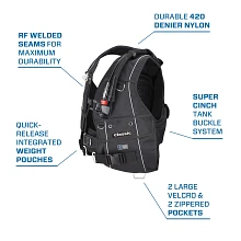 Classic BCD, w/ Air2 V GEN, Black, XS - SCUBAPRO Classic BCD, w/ Air2 V GEN, Black, XS - SCUBAPRO