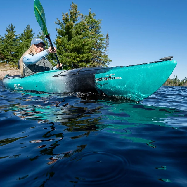 Paddling in the Old Town Sorrento 126sk kayak