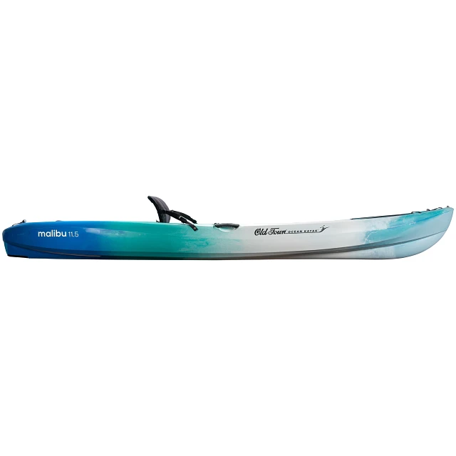 Old Town Ocean Kayak Malibu 11.5 Horizon Recreational Kayak - Side View