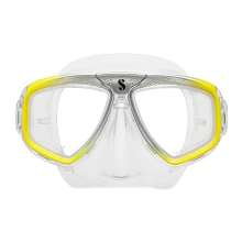 Zoom Dive Mask, Yellow/Silver