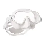 Steel Pro Dive Mask, White