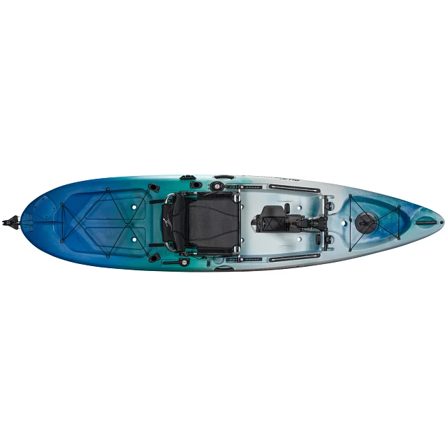 Old Town Ocean Kayak Malibu PDL Horizon Recreational Kayak - Top Down View