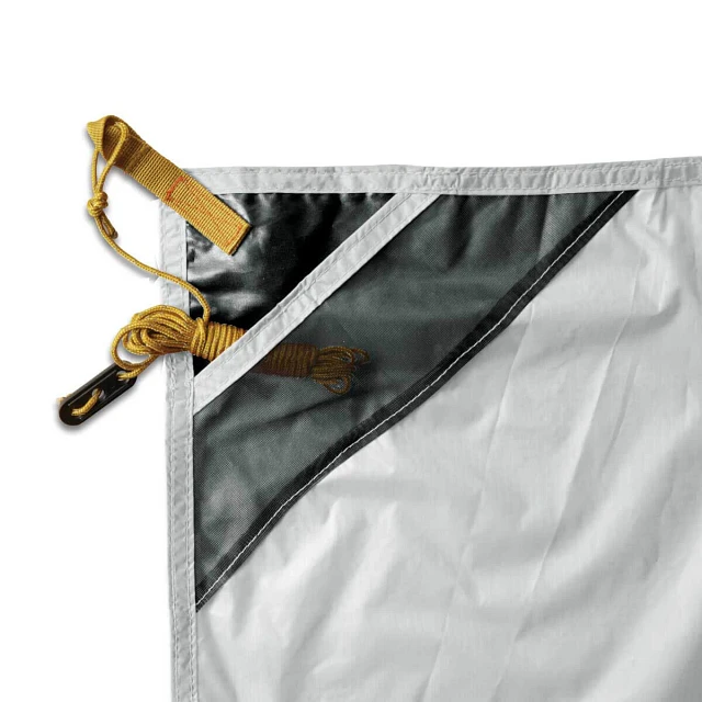 Integrated guyline pockets ensure a tangle-free setup